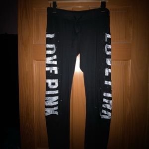 Victoria’s Secret PINK skinny sequins sweatpants